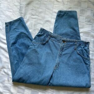 Jessie Jeanswear Vintage 80s/90s Blue Denim Tapered Leg Jeans